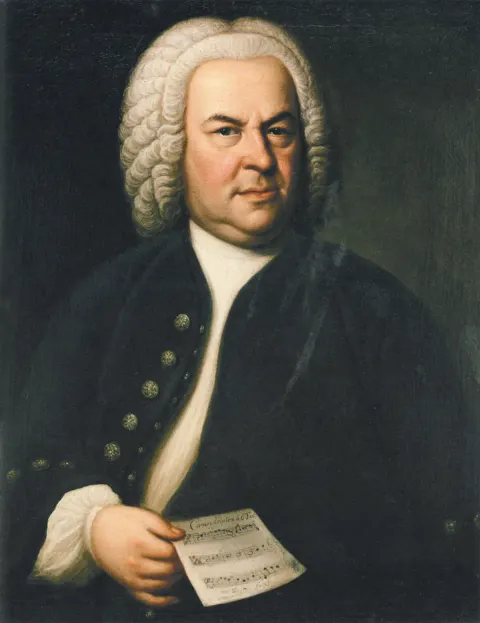 Portrait of Johann Sebastian Bach